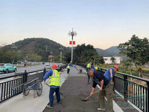 彩色透水混凝土